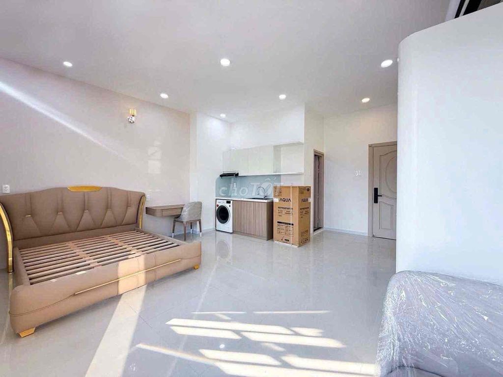 Căn hộ Nơ Trang Long, Bình Thạnh 35m² giá 6.6 triệu - Thiết kế hiện đại, ban công thoáng mát!