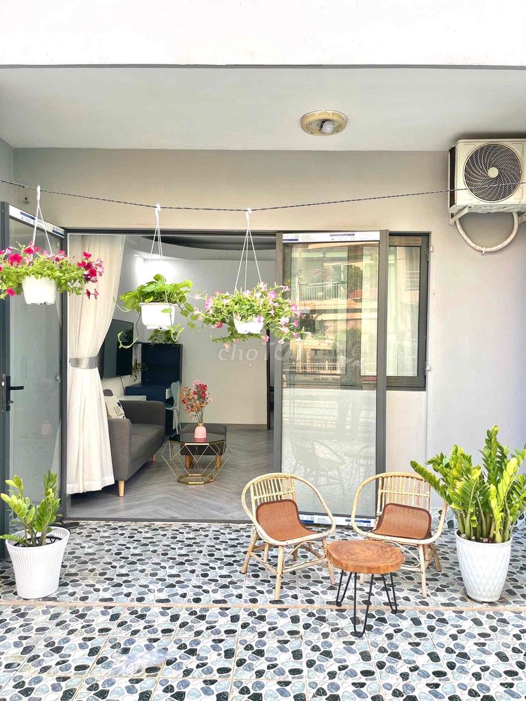 Căn hộ 55m² đường Tân Cảng giá 11.2 triệu - Balcon siêu đẹp, gần ga Metro Tân Cảng!