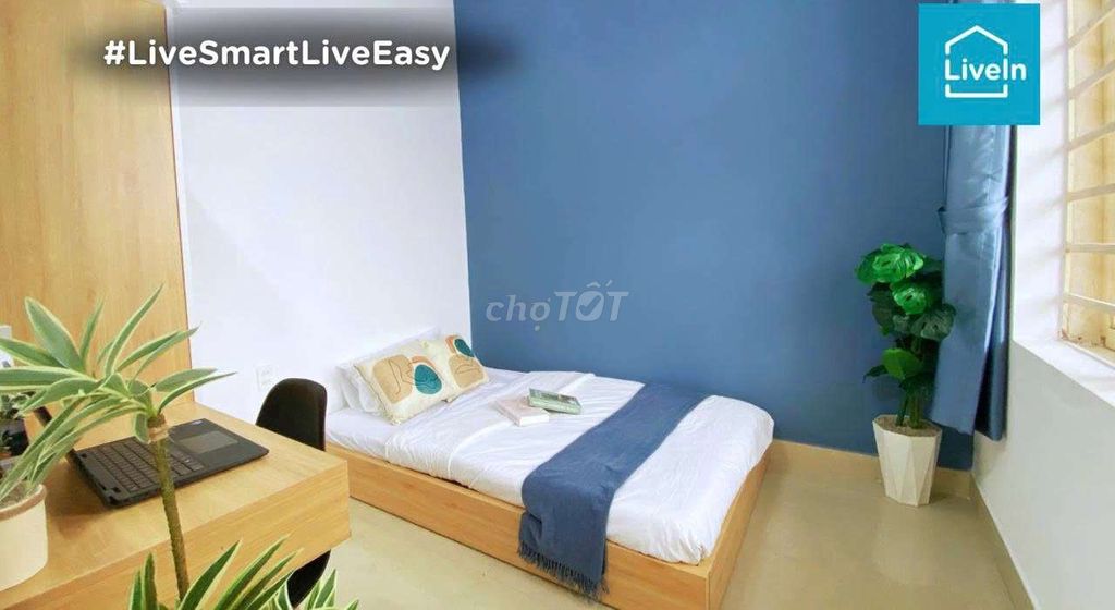 Phòng trọ sinh viên Gò Công, Quận 5 - 20m² giá 2.4 triệu - Sạch sẽ, thoáng mát, đầy đủ nội thất!