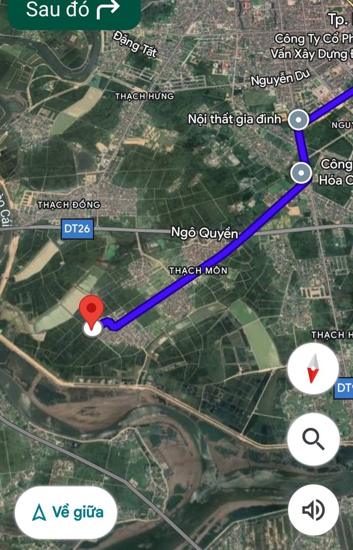 Đất thổ cư 168m² xã Đồng Môn giá 1 tỷ - Hướng Tây Nam, pháp lý sổ đỏ