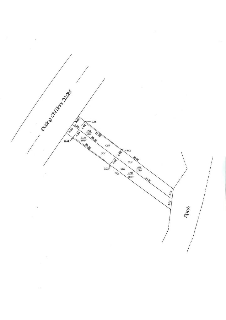 Đất mặt tiền đường Chí Sinh, Cái Răng, 565m² - Đầu tư sinh lời ngay!
