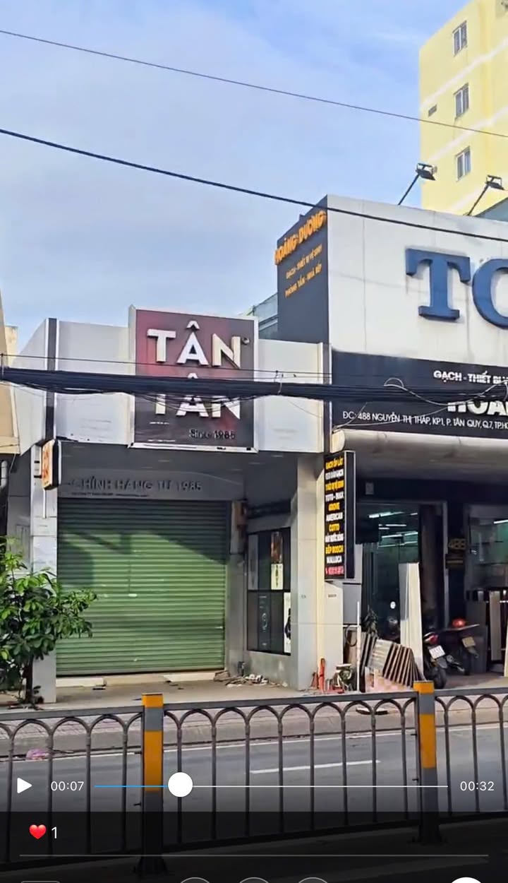 Nhà mặt tiền cho thuê tại Nguyễn Thị Thập, Quận 7, 132m² - Vị trí đẹp, kinh doanh đa ngành!