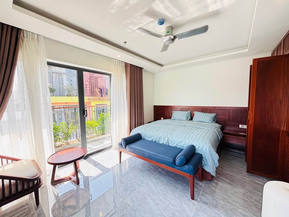 Căn hộ cho thuê đường Mỹ Đa Đông 12, Mỹ An 45m² giá 13.5 triệu - Thiết kế hiện đại, sẵn sàng ở ngay!