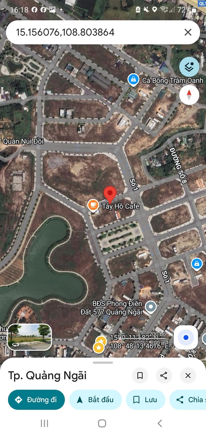 Đất nền KDC 577, Quảng Ngãi 100m² giá 1.72 tỷ - Cơ hội đầu tư tuyệt vời!