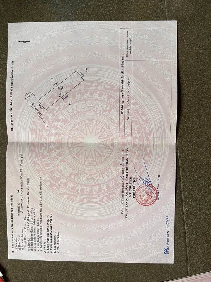 Đất nền dự án đường Lê Lợi, xã Đông Tân, 95m² giá 2.76 tỷ - Sổ đỏ chính chủ!