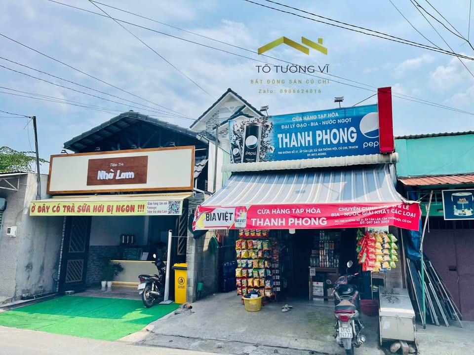 Nhà trọ mặt tiền đường Số 27 Việt Kiều, Củ Chi 190m² - Đầu tư sinh lời ổn định!