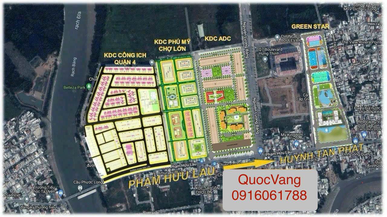 Nhà phố Phú Mỹ Chợ Lớn 92m² giá 11 tỷ - Xây dựng tự do, vị trí đắc địa!