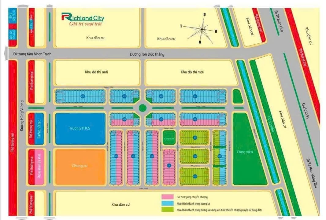 Đất nền KDC Richland Hiệp Phước 210m² giá tốt - Đầu tư sinh lời ngay!
