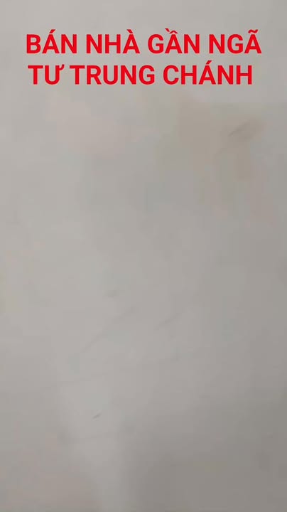 Nhà gần ngã tư Trung Chánh 49.45m² giá 1.85 tỷ - Sổ hồng chính chủ
