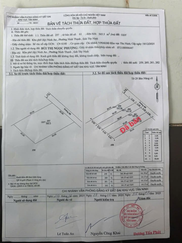 Đất Ninh Thạnh Tây Ninh 150m² giá thỏa thuận - Lô góc siêu đẹp, đầu tư sinh lời!