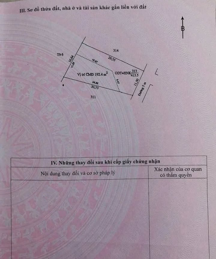 Đất nền Khu Phố 6, Phường 3, Tây Ninh 413m² giá 4.15 tỷ - Đầu tư sinh lời tuyệt vời!