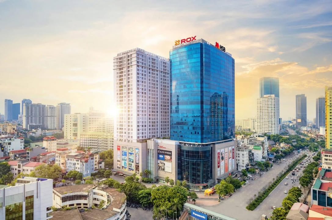 Cho thuê sàn văn phòng ROX Tower 54A Nguyễn Chí Thanh 1358m² - Diện tích linh hoạt, giá tốt!