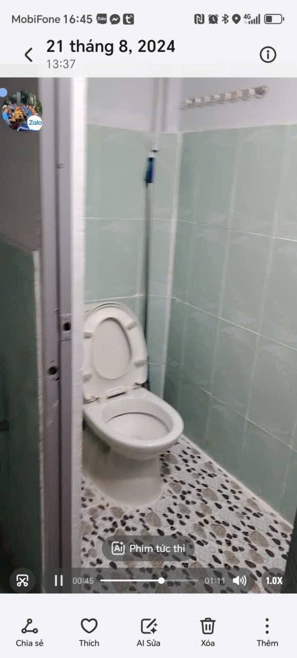 Nhà cho thuê tại Tân Xuân Hóc Môn 30m² chỉ 3 triệu/tháng - Hẻm thông xe hơi