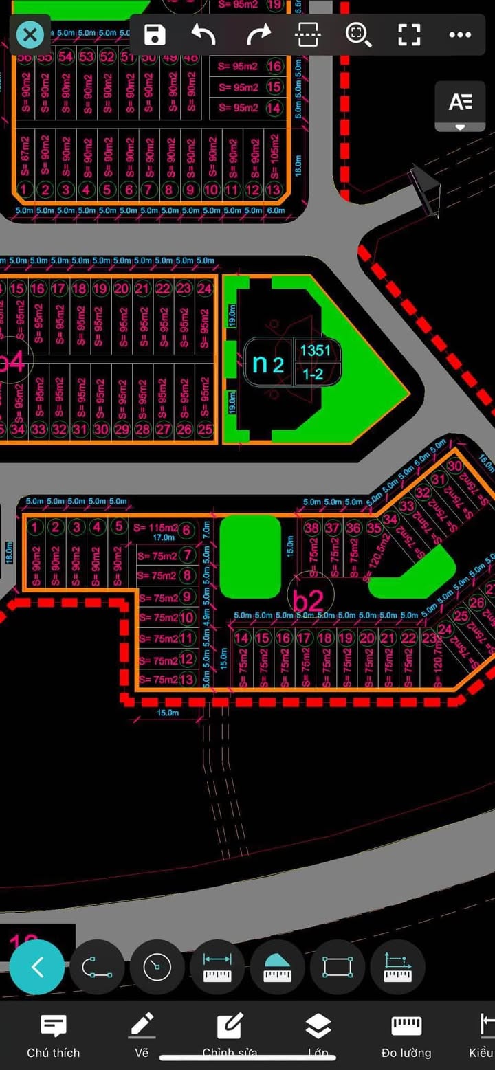 Đất nền Khu đô thị Bãi Muối 75m² giá 4.5 tỷ - Đối diện vườn hoa thoáng mát!
