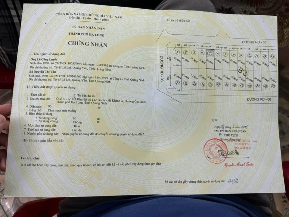 Nhà liền kề khu Rẻ Quạt Cienco5 Hạ Long 90m² giá chỉ 3-5 tỷ - Cơ hội đầu tư tuyệt vời!