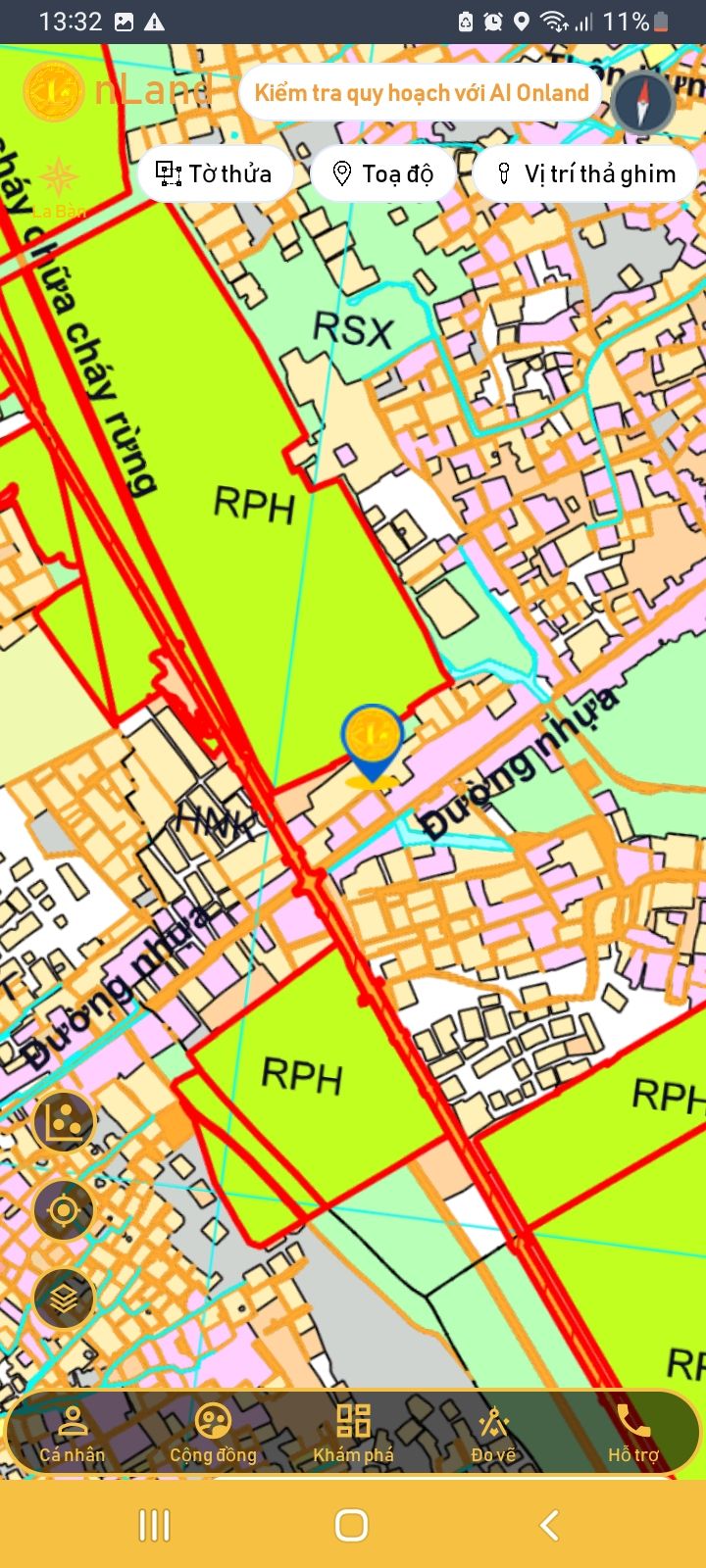 Đất nền mặt tiền đường Võ Chí Công, xã Thăng Điền, 580m² - Giá thỏa thuận hấp dẫn!