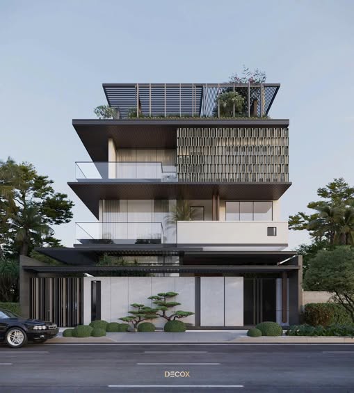 Townhouse khu biệt thự Thái Sơn, Nguyễn Hữu Thọ 250m² giá 25 tỷ - Nhà mới đẹp như hình