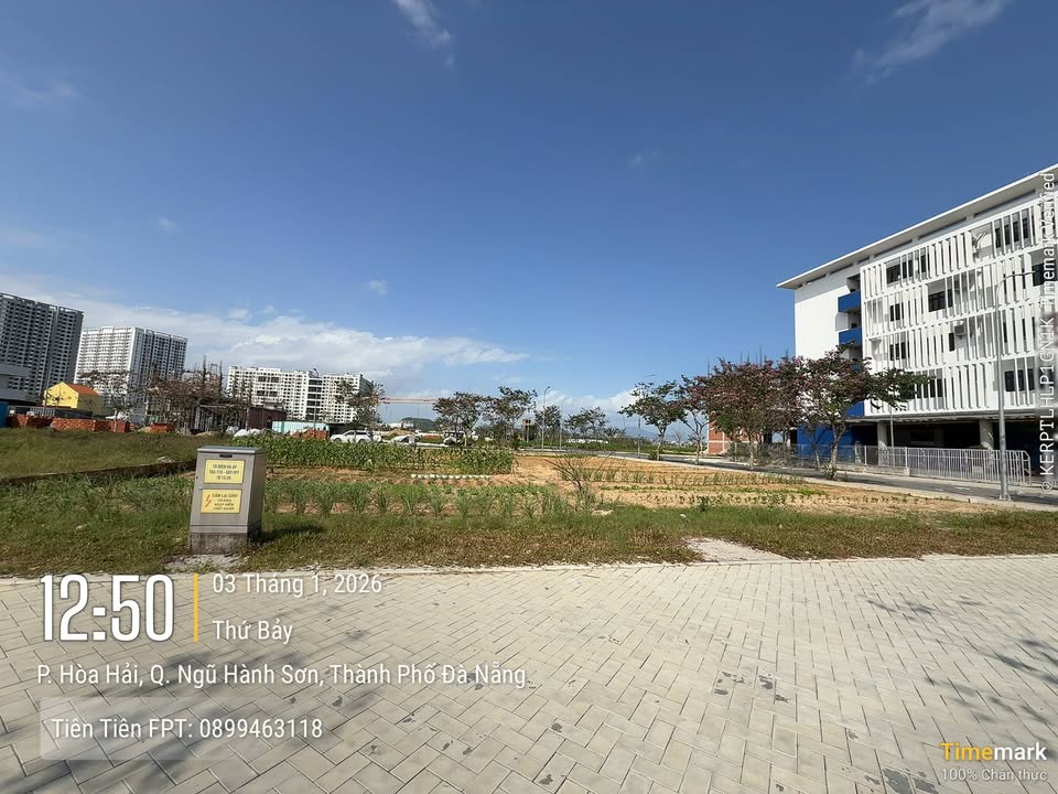 Đất nền FPT City Đà Nẵng 120m² giá 8 tỷ - View công viên cực hiếm!