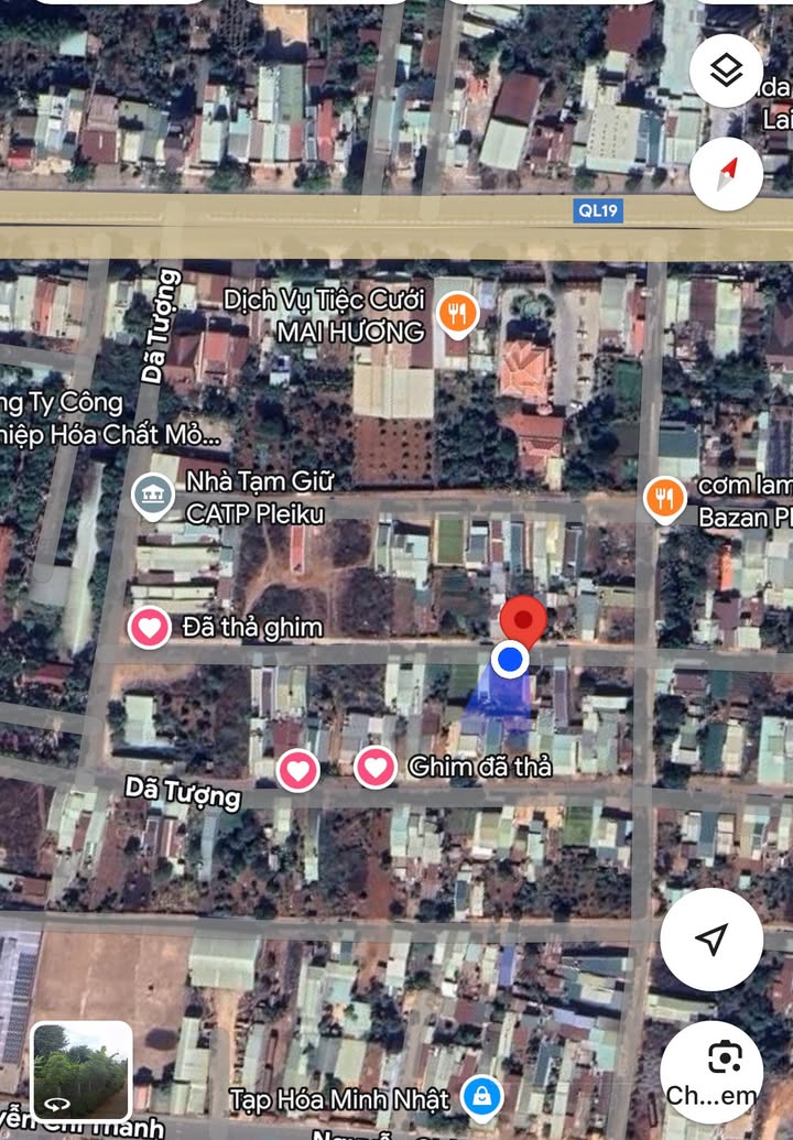 Đất thổ cư Hẻm 448 Lê Duẩn, Pleiku 240m² giá 1.7 tỷ - Cơ hội đầu tư hấp dẫn!