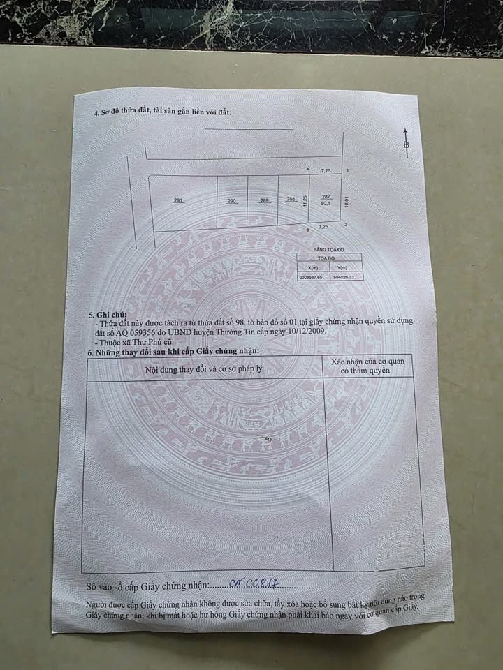 Đất nền Vĩnh Lộc - Chương Dương 80.1m² giá thỏa thuận - Tiềm năng đầu tư cao!