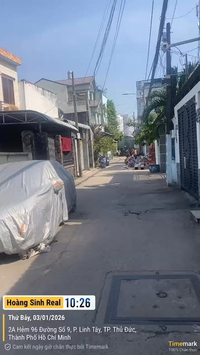 Đất hẻm xe tải đường số 9, Linh Tây 2156m² giá 110 tỷ - Cơ hội đầu tư hiếm có!