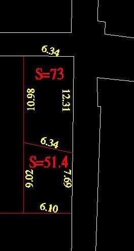 Bán lô đất hẻm 416 Nguyễn Trãi, P. Nghĩa Lộ, 51m² - Giá chỉ 490 triệu!