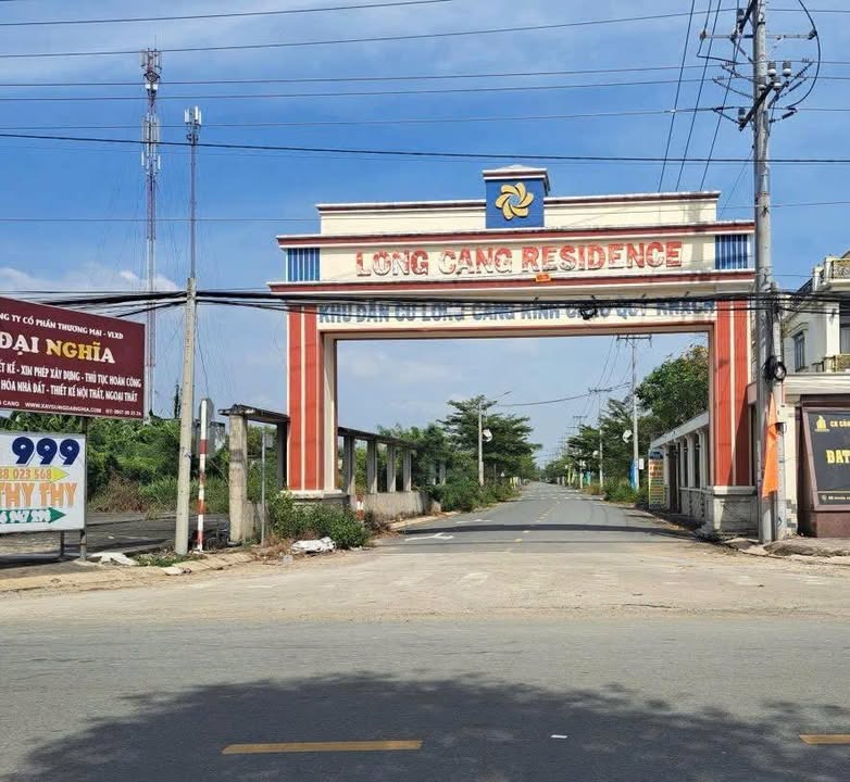 Đất nền thổ cư KDC Long Cang RiverSide 90m² giá 880 triệu - Cơ hội đầu tư tuyệt vời!