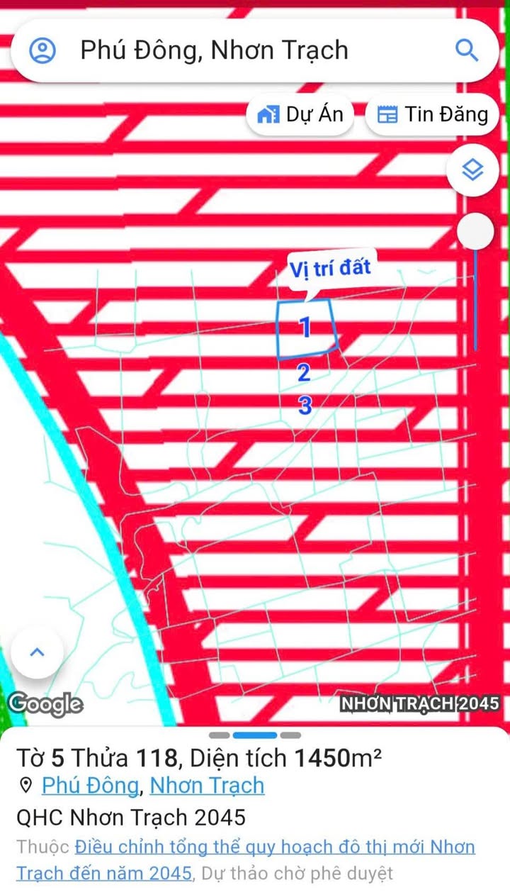 Đất nền Phú Đông Nhơn Trạch 3251m² giá thỏa thuận - Sổ hồng chính chủ!