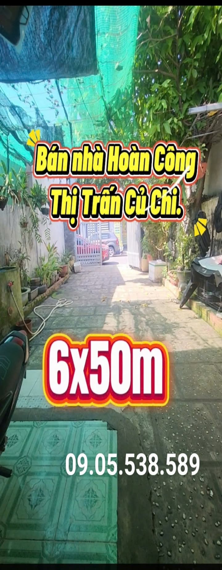 Nhà bán trung tâm Thị trấn Củ Chi 300m² giá 5.3 tỷ - Vị trí đắc địa, tiện ích đầy đủ!