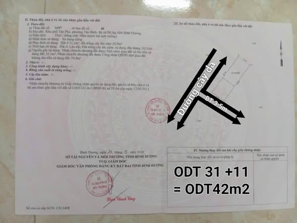 Đất nền Tân Đông Hiệp Dĩ An 52m² giá 2.1 tỷ - Đầu tư sinh lời ngay!