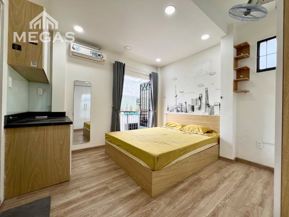 Căn hộ Trần Văn Đang Q3 1 tầng - Ban công rộng thoáng, nội thất cao cấp!