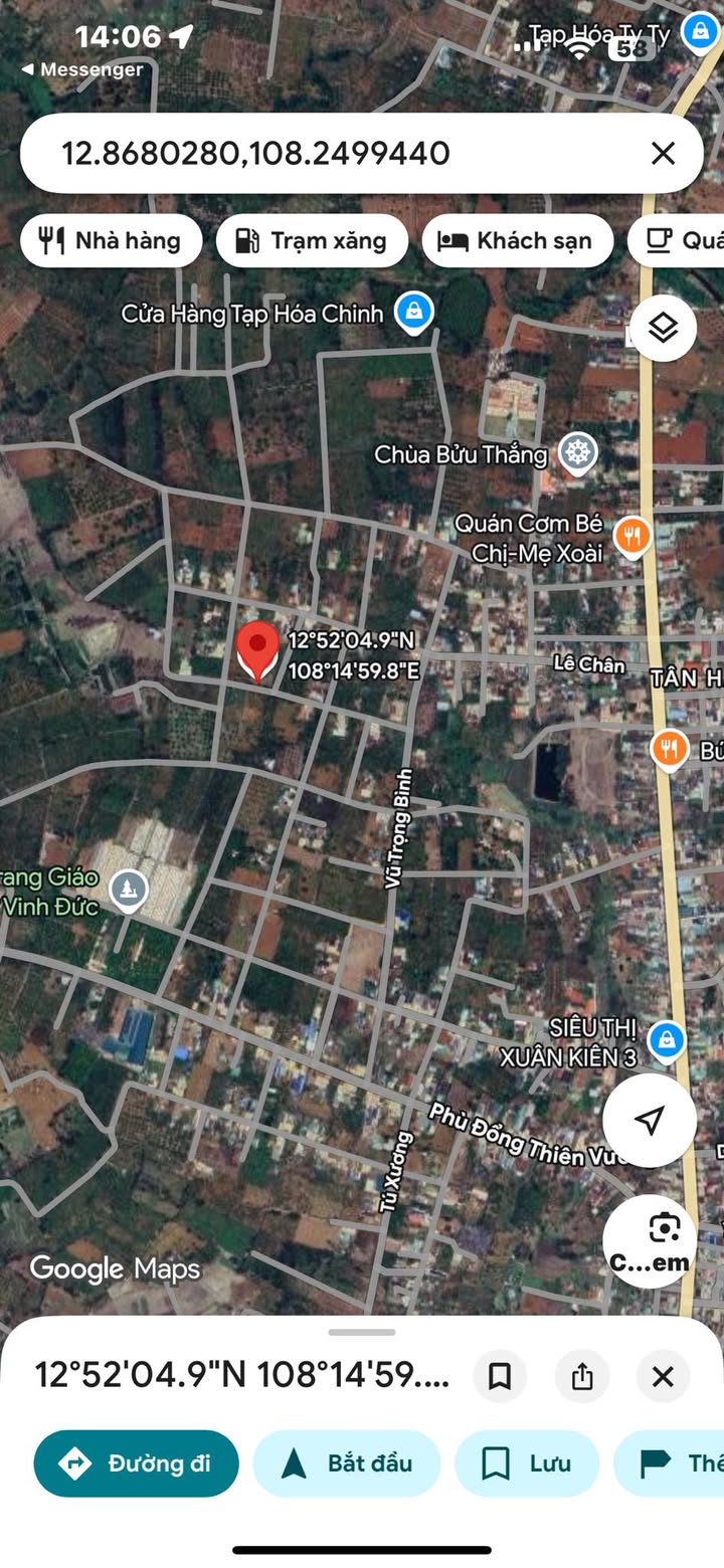 Đất thổ cư tại Thống Nhất, Buôn Hồ 416m² giá 494 triệu - Cơ hội đầu tư tốt!