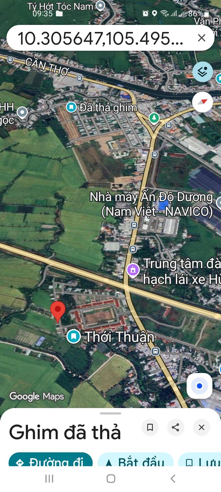 Đất nền Thới Thuận Thốt Nốt 117m² giá 500 triệu - Đầu tư sinh lời tuyệt vời!