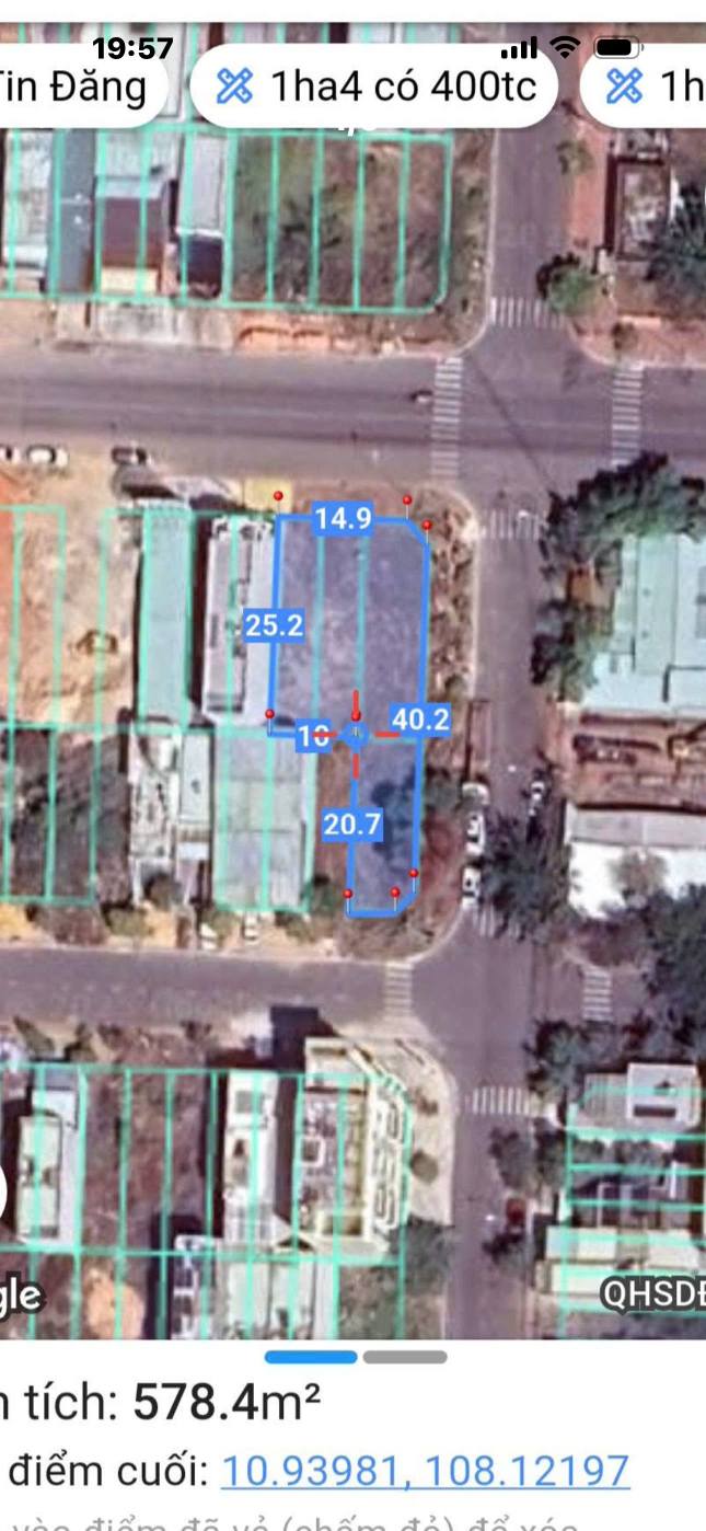 Đất góc 3 mặt tiền đường Võ Văn Kiệt, Phú Thủy, 585m² chỉ 4 tỷ - Đầu tư lý tưởng!