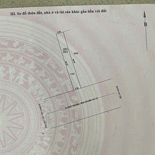 Mặt tiền đường Trương Vĩnh Nguyên, Cái Răng 200m² giá 2.97 tỷ - Đầu tư sinh lời lý tưởng!