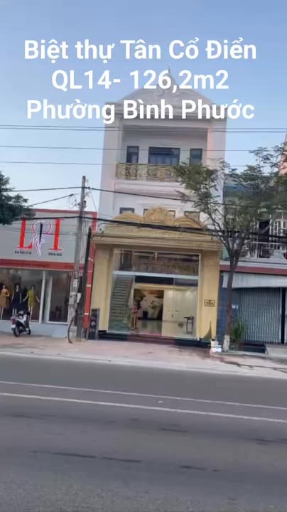 Biệt thự Tân Cổ Điển Quốc Lộ 14, 126m² - Phù hợp cho đầu tư và kinh doanh!