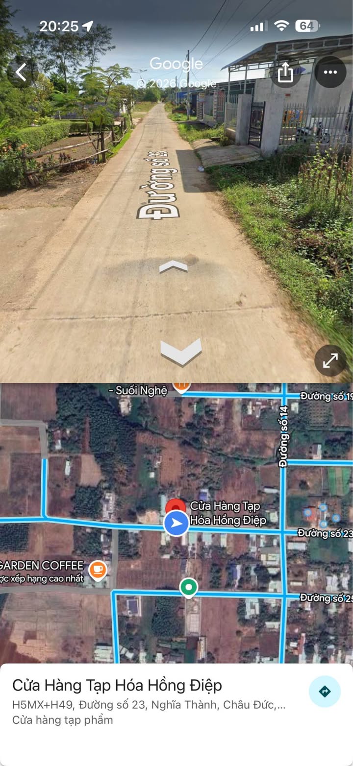 Đất thổ cư 43m² tại Châu Đức - Giá chỉ 2.2 tỷ, đầu tư sinh lời ngay!