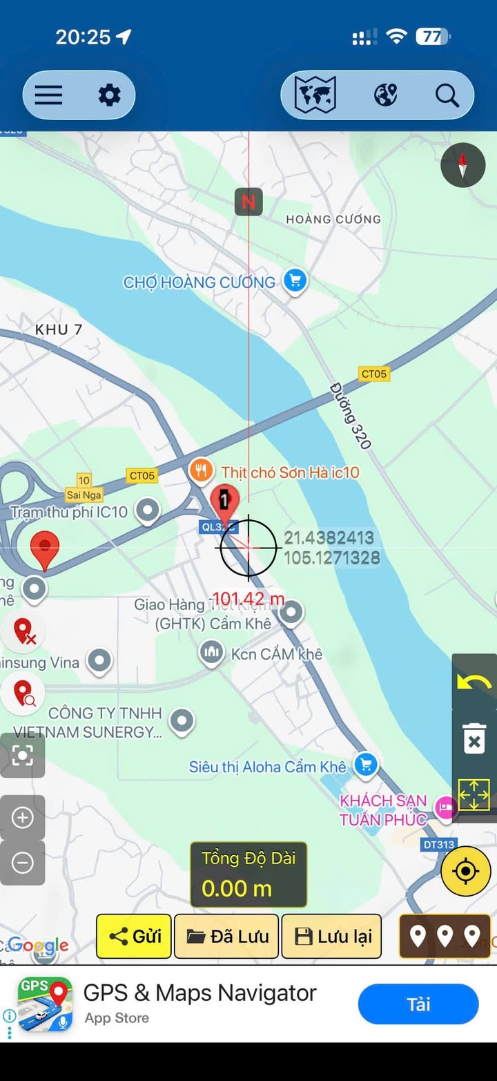 Đất nền Sai Nga, Cẩm Khê, Phú Thọ 108.3m² giá 3.5 tỷ - Đầu tư sinh lời tốt!