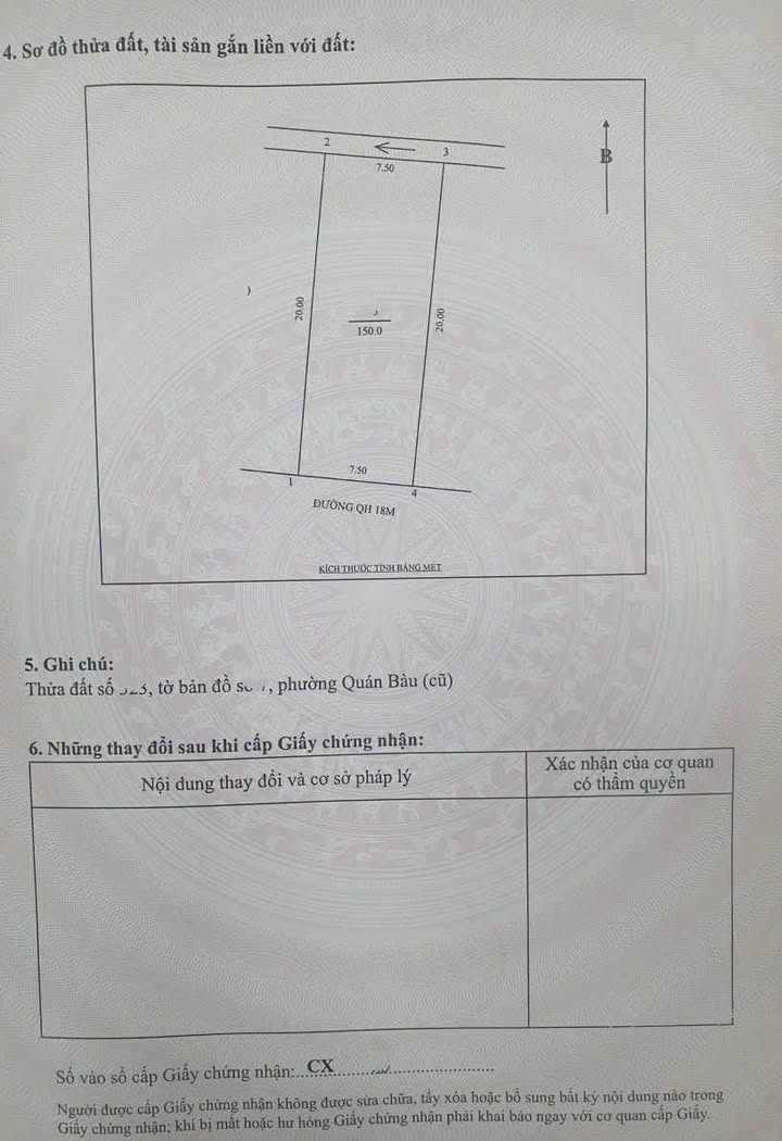 Đất Kinh doanh mặt đường Hàn Quốc, phường Vinh Hưng, 300m² - Vị trí vàng cho nhà hàng, quán nhậu!