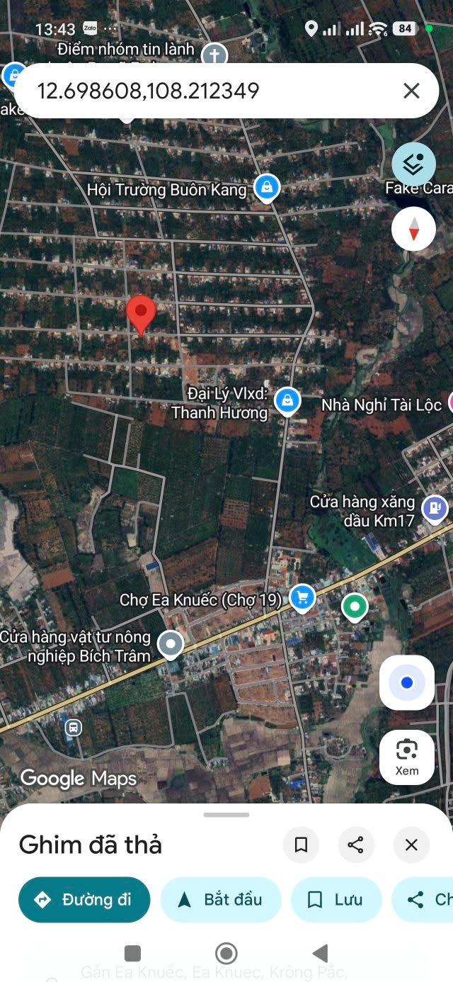 Đất nền Ea Knuếc Krông Pắc 60m² giá 400 triệu - Đầu tư sinh lời ngay!