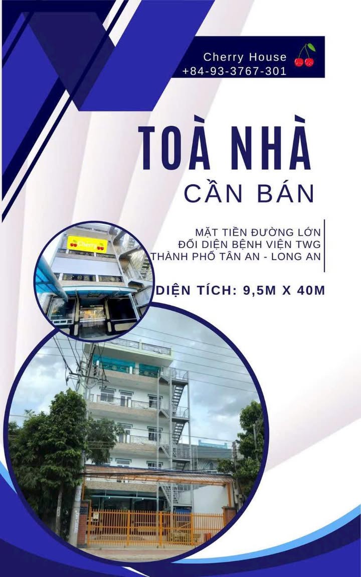 Tòa nhà lớn 1520m² mặt tiền đường TL827, Tân An - Đầu tư sinh lời lý tưởng!