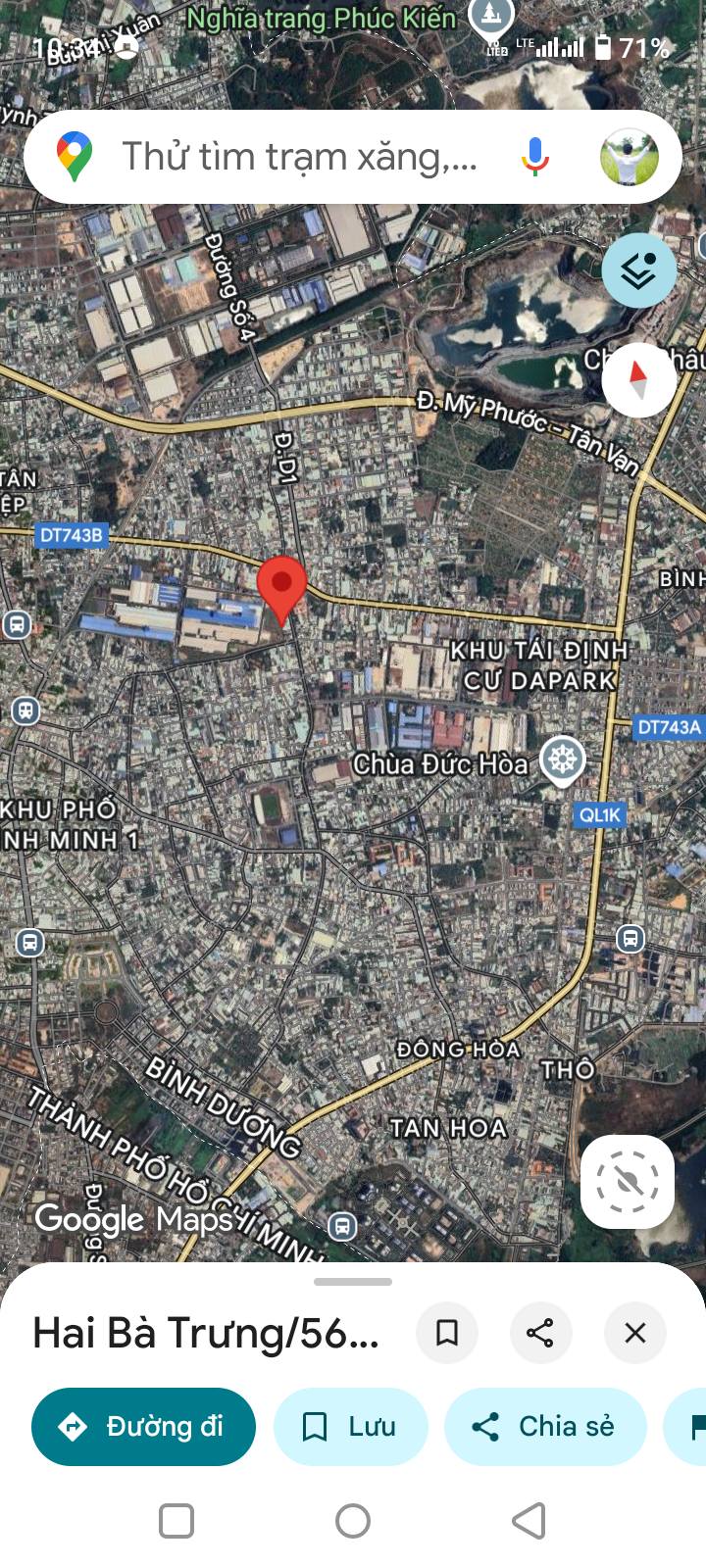 Đất trọ Dĩ An 635,5m² giá 4,5 tỷ - Đầu tư sinh lời ngay!