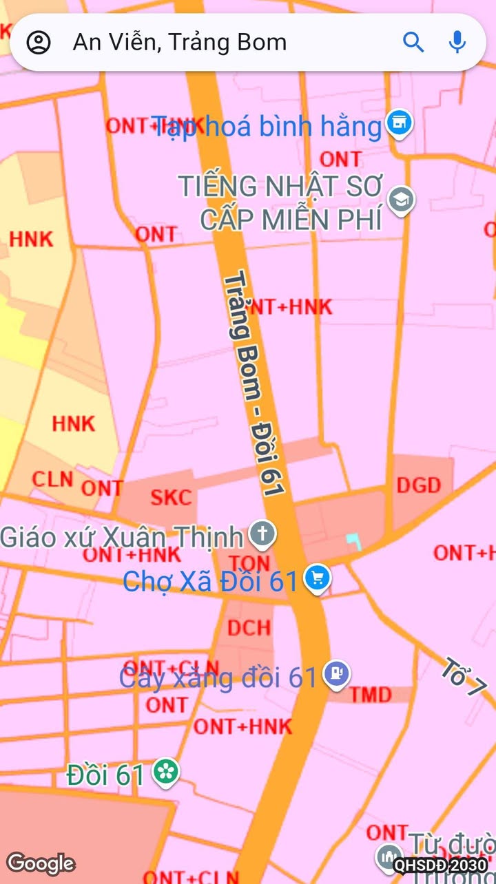 Đất nền 750m² An Viễn Trảng Bom Đồng Nai - Kết nối thuận tiện giữa hai KCN