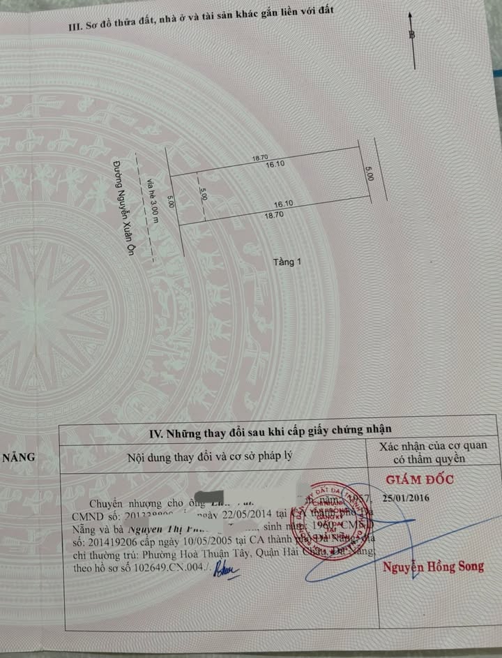 Đất mặt tiền Nguyễn Xuân Ôn, Hòa Cường Bắc 93m² giá chỉ 6 tỷ - Đầu tư sinh lời!