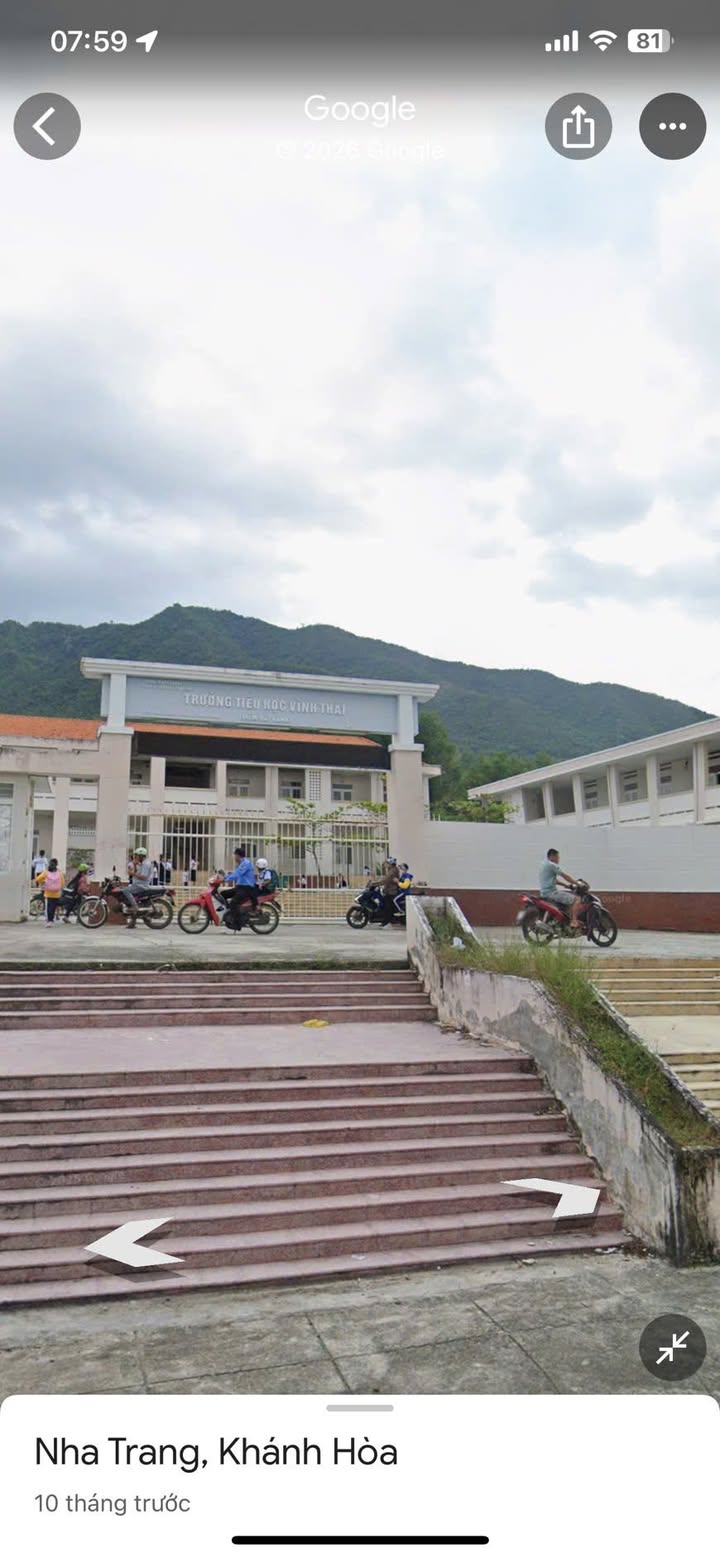 Đất nền Vĩnh Thái Nha Trang 76m² giá 3.95 tỷ - Đối diện trường tiểu học