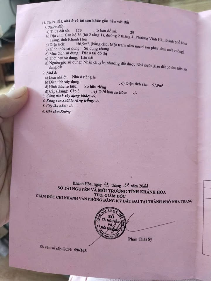 Shophouse Vĩnh Hải Nha Trang 57m² giá 5.9 tỷ - Mặt tiền kinh doanh đắc địa!