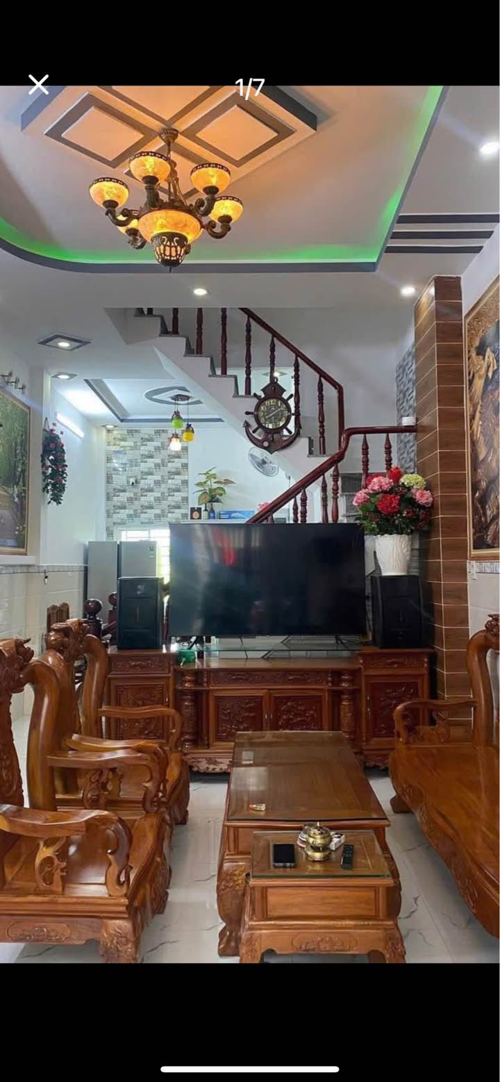 Nhà riêng Bình Mỹ, Củ Chi 48m² giá 1.43 tỷ - Đúc thật kiên cố, hẻm xe hơi!