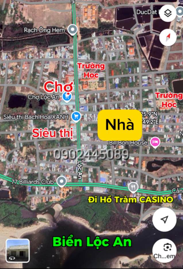 Nhà cấp 4 tại Lộc An, Đất Đỏ - 200m² chỉ 3.1 tỷ - Gần biển và tiện ích