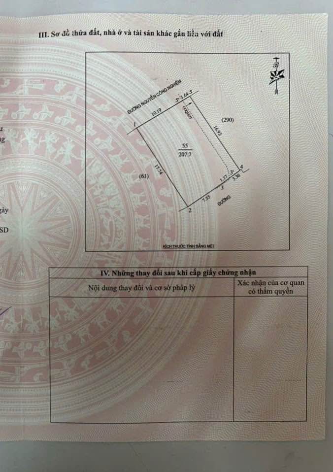 Đất nền kinh doanh mặt đường Nguyễn Công Nghiệm 207m² giá thỏa thuận - Cơ hội đầu tư hấp dẫn!