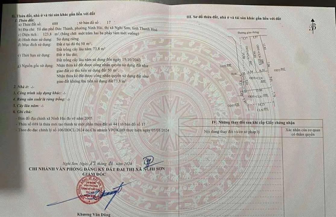 Đất nền Ninh Hải 123m² giá chỉ 100 triệu - Đầu tư sinh lời ngay!